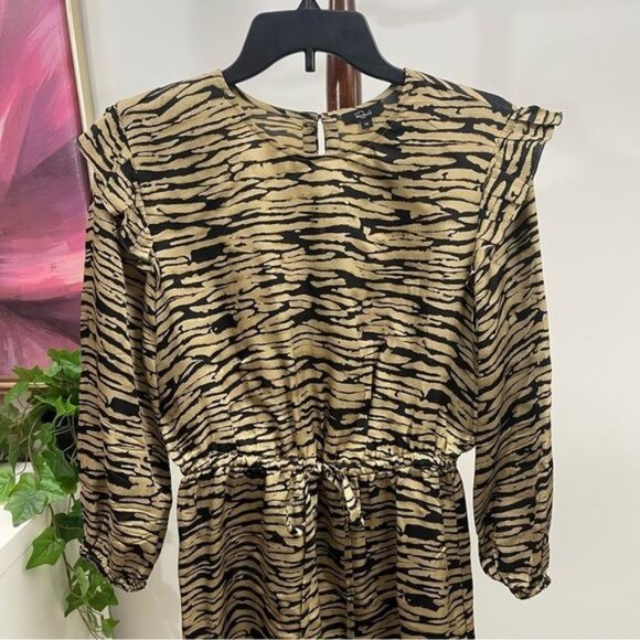 New Rails Ora Abstract Print Mini-Dress in Canyon Size M - Picture 7 of 12